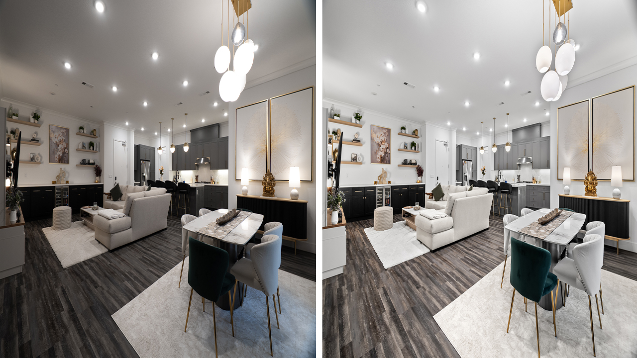 Image Enhancement – before and after